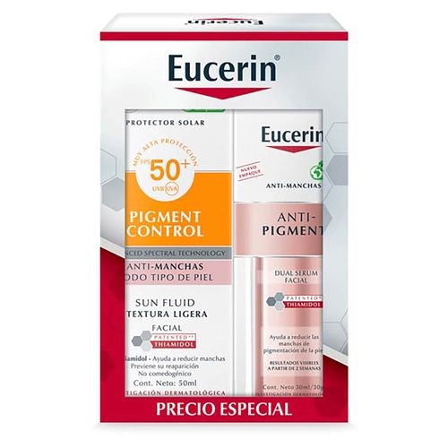 Pack Eucerin Serum Mas Sun Antipigm 80Ml