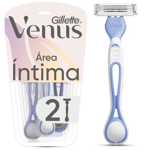 Rasuradoras Desechables marca Gillette Venus Íntima -2 Uds