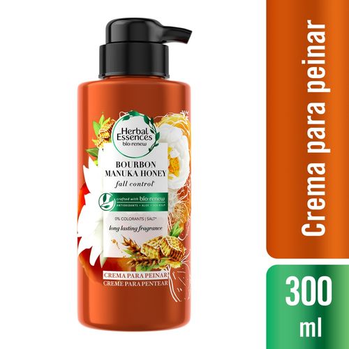 Crema Para peinar Herbal essences Bourbon Manuka Honey 300ml