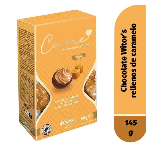 Chocolate Witor's rellenos de caramelo - 145 g