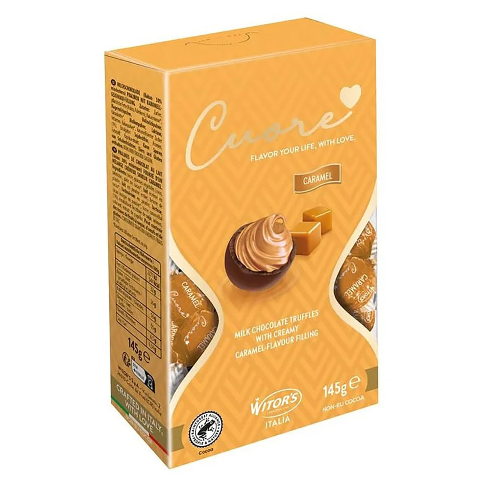 Comprar Chocolate Witor's rellenos de caramelo - 145 g | Walmart Guatemala