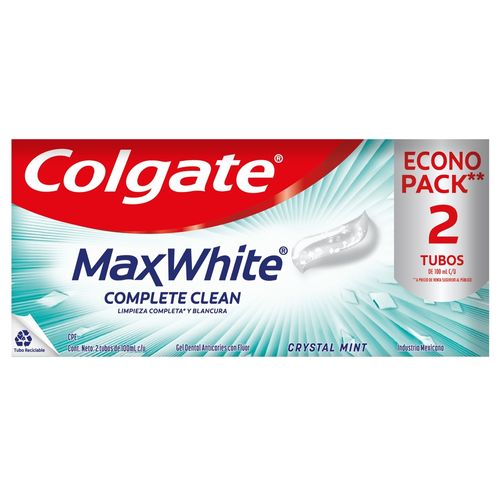 Pasta Dental Colgate Max White 2 pack - 100 ml