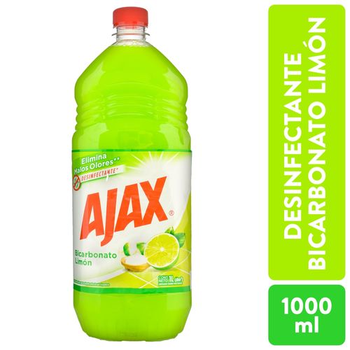 Desinfectante Multiusos Ajax Bicarbonato Limón - 1Lt