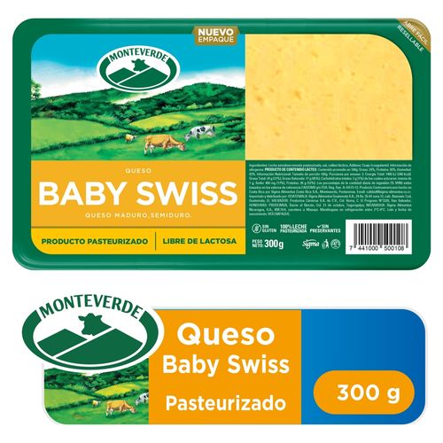 Queso Baby Swiss Monteverde - 300 g