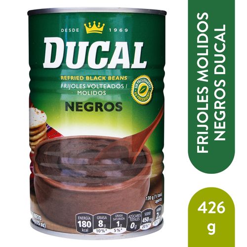 Ducal Volteado Negro Lata 15Oz