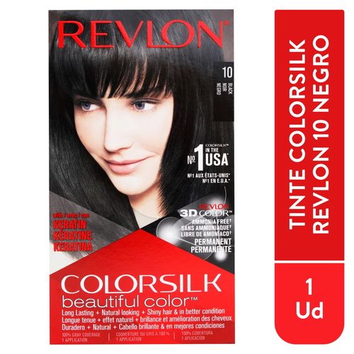 Tinte Revlon Colorsilk 1N Black - 130ml