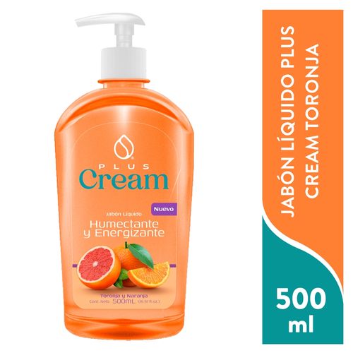Jabón Líquido Plus Cream Toronja - 500 ml