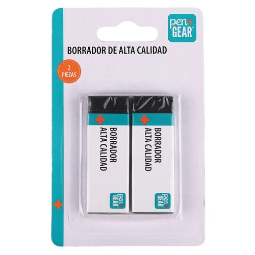 Borradores Pen + Gear negros de alta calidad - 2 Pzas