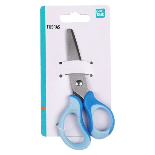 Tijera Pen + Gear infantil punta redonda - 13 cm
