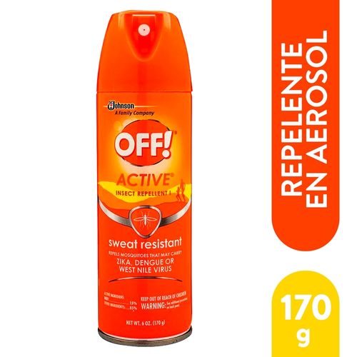 Repelente Off Aerosol 170Gr