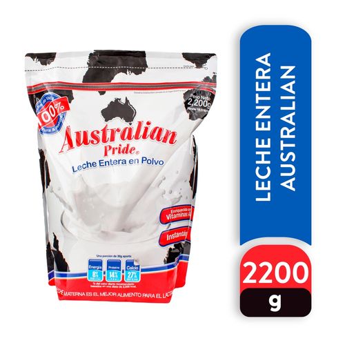 Leche Australian Entera Bolsa - 2200gr