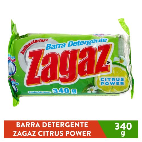 Lavaplatos Zagaz En Barra Citrus - 340 g