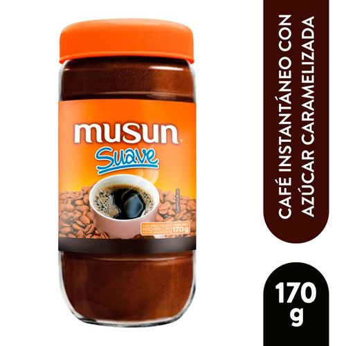 MUSUN® Suave Café Instantáneo Frasco 170g