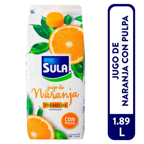 Jugo Sula Naranja Premium C Pulpa 1890Ml