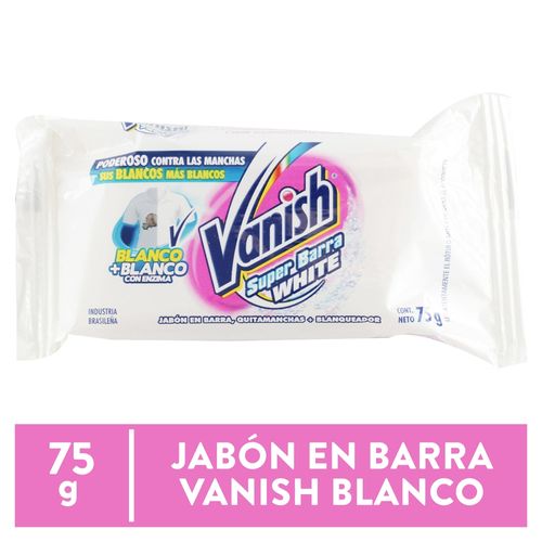 Jabón Barra Vanish  Blanco - 75gr