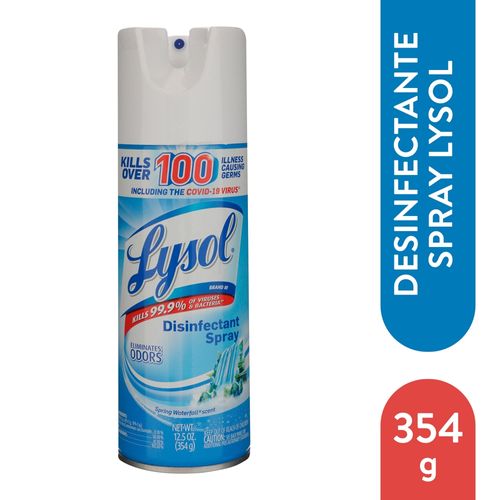 Aerosol Desinfectante Lysol  Spring Waterfall - 354gr