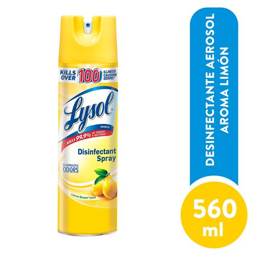 Desinfectante Lysol Lemon - 19gr