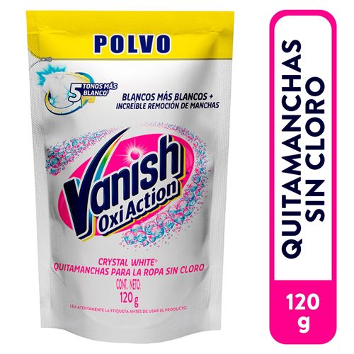 Blanqueador Vanish Dp White - 120gr