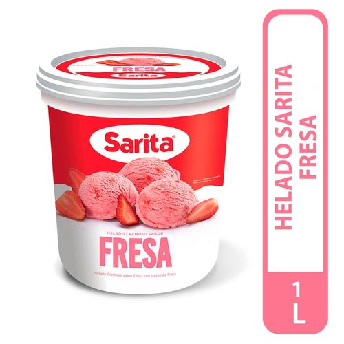 Helado Sarita, Fresa -1L