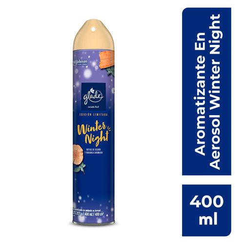 Aerosol Glade ® Edición Limitada Winter Night - 400 ml