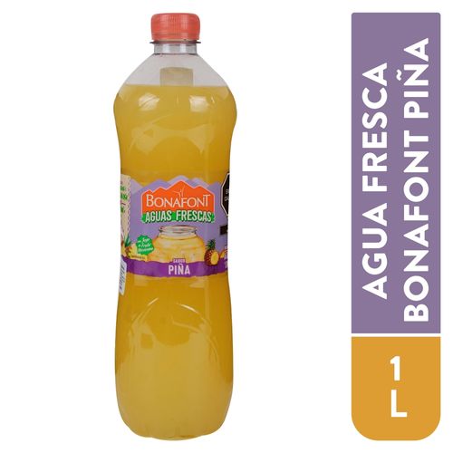 Agua Fresca Bonafont Con Sabor A Piña - 1000ml