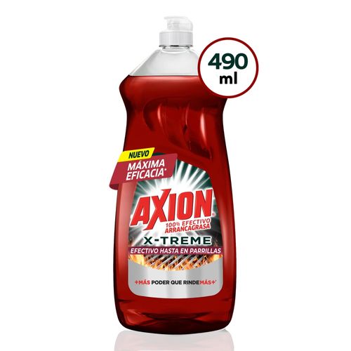 Lavaplatos Axion Parrillas Liquido 490ml