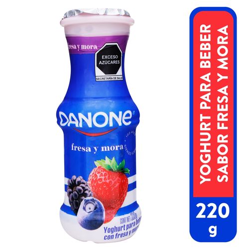 Yogurt Danone Fresa Mora - 220gr