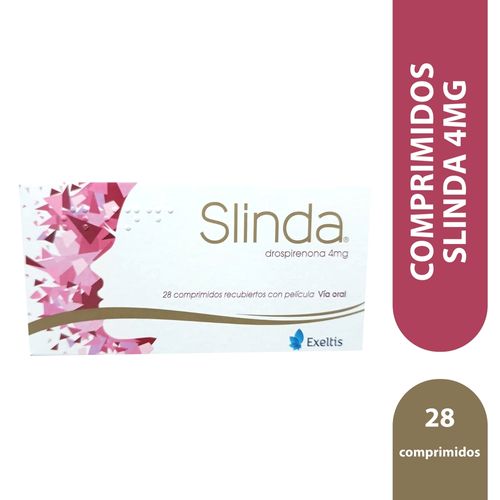 Comprimidos Slinda 4Mg - 28 comprimidos