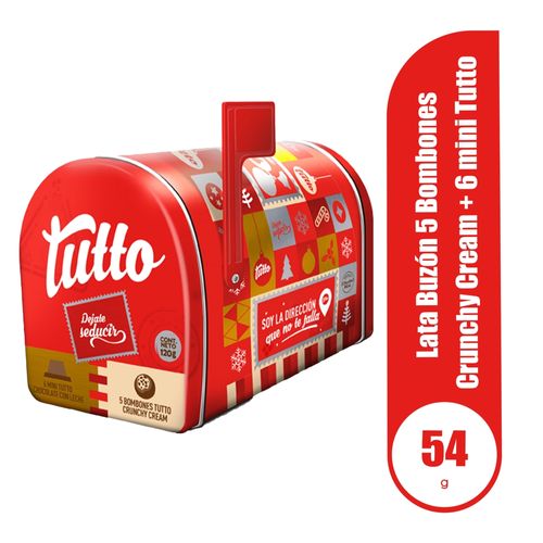 Chocolate Tutto Lata Buzón Navidad - 120 g