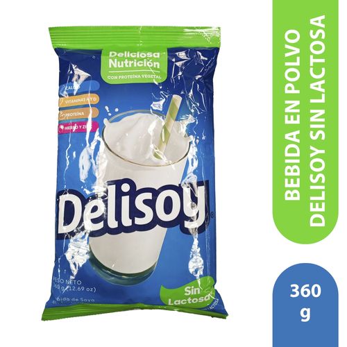Delisoya Sin Lactosa Bolsa - 360 g