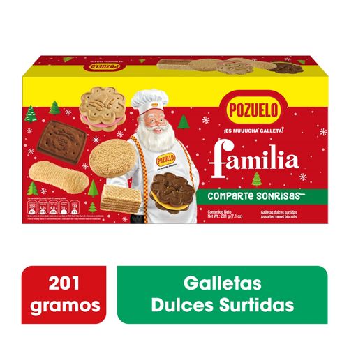 Galletas Pozuelo Familia - 201 g