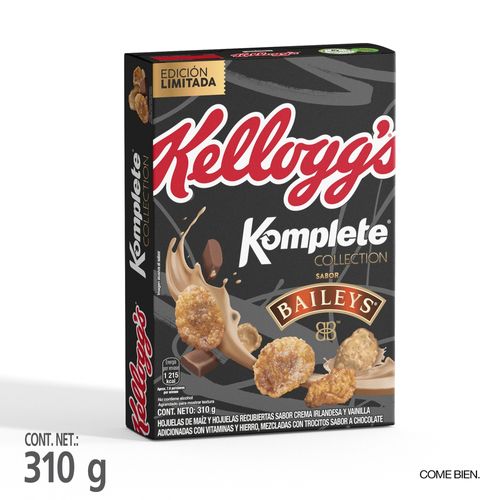 Cereal Kellogg's® Komplete® Sabor Baileys 1 Caja - 310 g