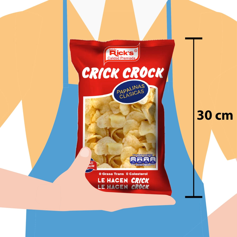 Comprar Snack Ricks Papas Clásicas - 160 g | Walmart Guatemala ...