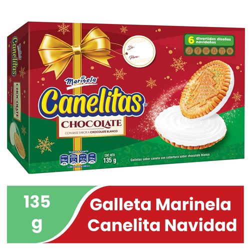 Galletas Marinela Canelitas Navidad - 135 g