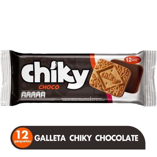 Galletas Chiky Pozuelo, Chocolate -480g