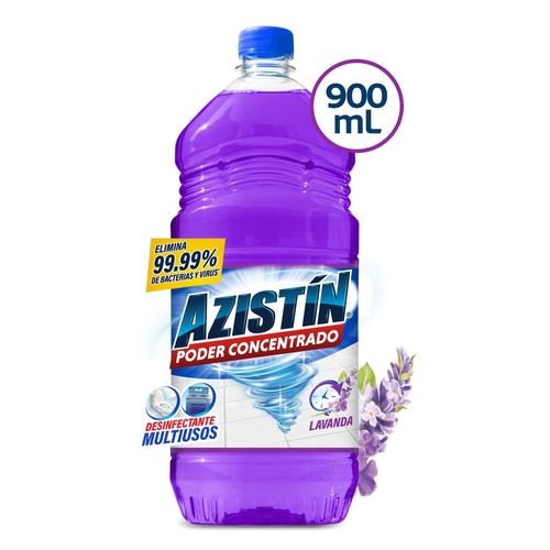 Desinfectante Azistin Multiusos Poder Concentrado Lavanda - 900 ml