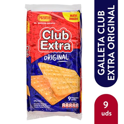 Galleta Pozuelo Club Extra Original Salada  - 225gr