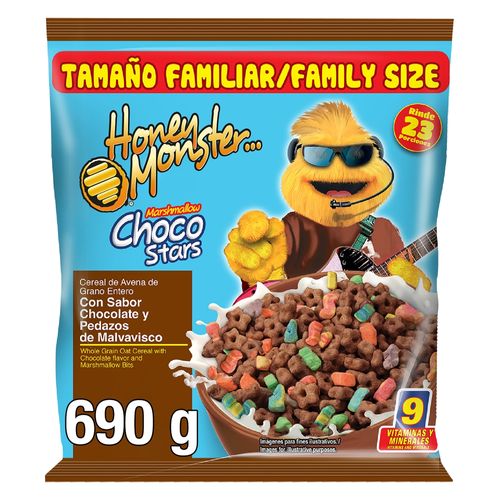 Cereal Quaker Honey Choco Star -690 g