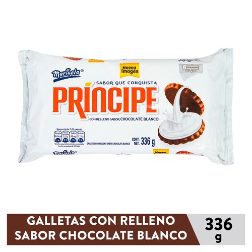 Galleta Principe Marinela Chocolate Blanco - 336 g