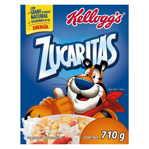 Cereal Kellogg's® Zucaritas® Sabor Origrinal - Hojuelas de Maíz Escarchadas con Azúcar - 1 Caja - 710 g