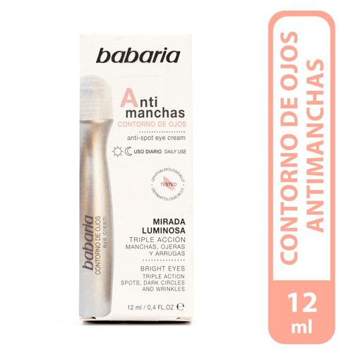 Contorno de ojos Babaria anti manchas - 12 ml
