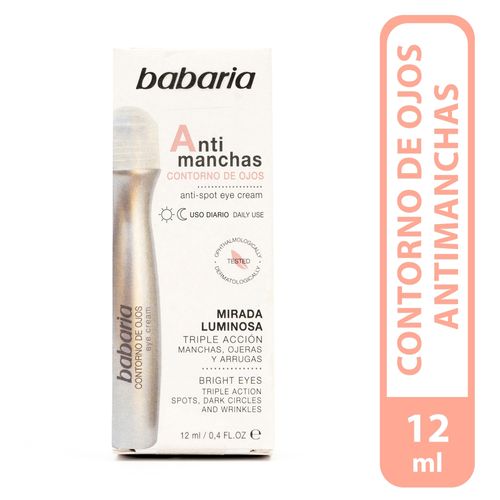 Contorno de Ojos Babaria, Antimanchas - 12 ml