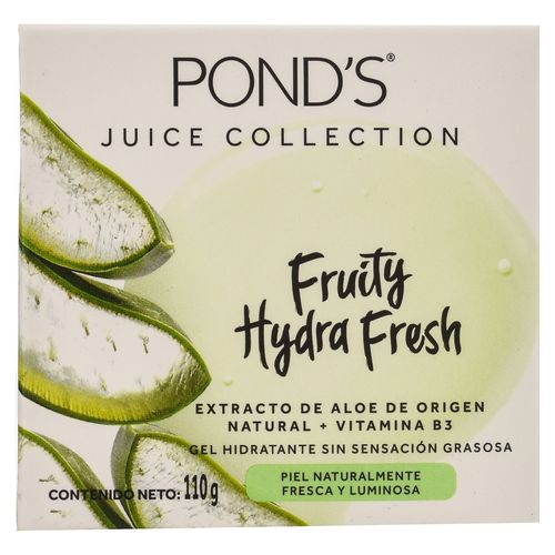 Gel Hidratante Pond's Extracto Aloe, Piel Naturalmente Fresca Y Luminosa - 110ml