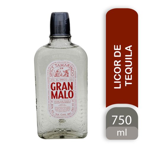 Licor De Tequila Gran Malo Spicytam 750ml