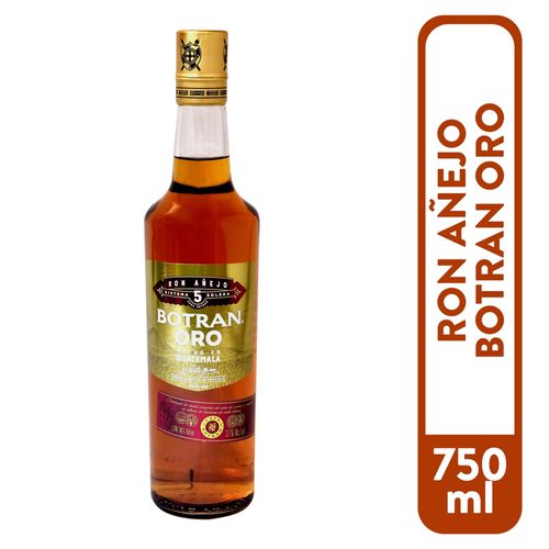 Ron Botran Oro 5Anos 750Ml