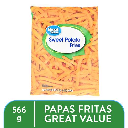 Papas fritas Great Value bolsa - 566 g