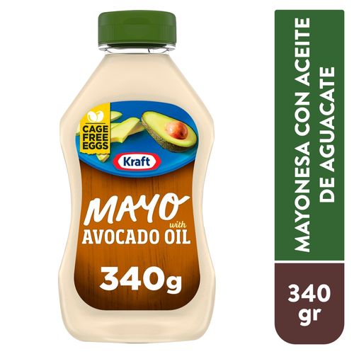 Mayonesa Kraft con aceite de aguacate - 315 g