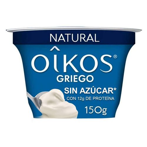 Yogurt Oikos Natu Con Proteina 150gr