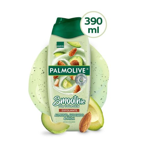 Jabón Líquido Palmolive Corporal Nutritivo Almendra Aguacate y Leche - 390 ml