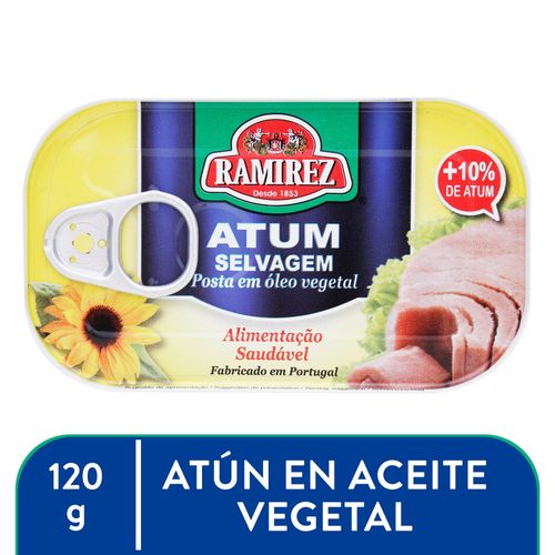 Atun Ramirez Aceite Veg Portugues 120gr